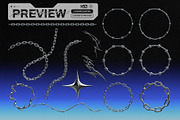 Chrome Shapes, an Object Graphic by MiksKS (Thumbnail 3 of 5)
