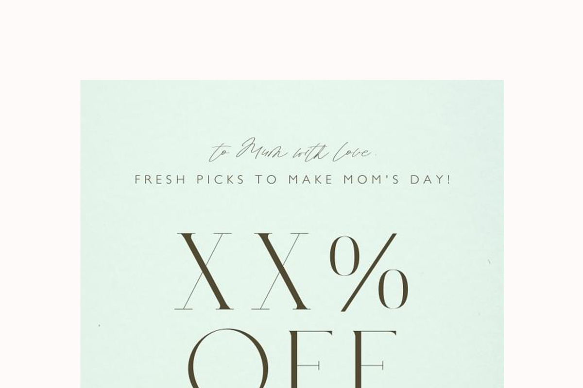 Mother's Day Sale Email Template, an Email Template by KikiBunnyCreative (Photo 3 of 7)