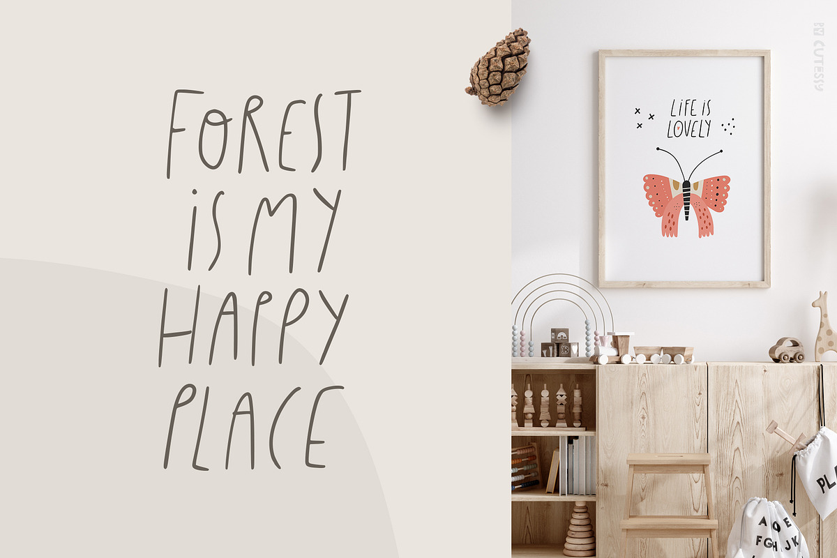 Woodland | 100% hand drawn clipart, an Animal Illustration by Olia (Photo 13 of 17)