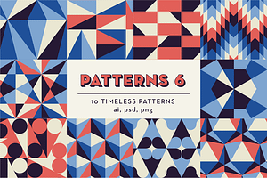 PATTERNS 6: 10 Geometric Patterns