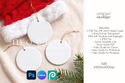 Ornament Mockup Set of 3, a Household Mockup by EmpaviMockups (Thumbnail 1 of 5)