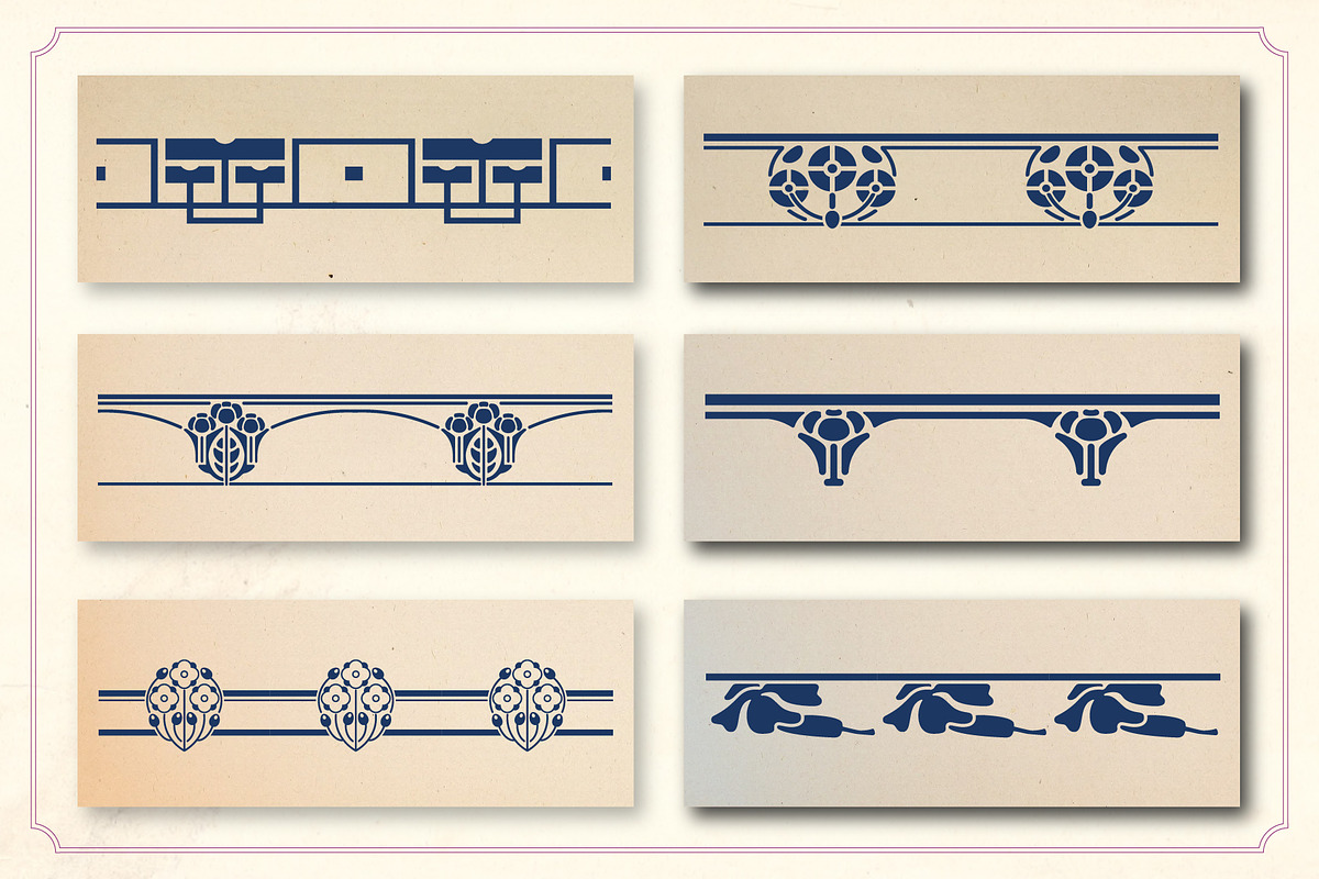 Vintage Art Deco Brushes, a Brush Add-On by Mr Vintage (Photo 6 of 8)