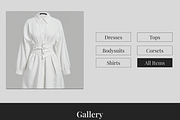 Luni – Minimalist Clothing Brand, a Templates & Theme by WebDesignDaria (Thumbnail 3 of 5)