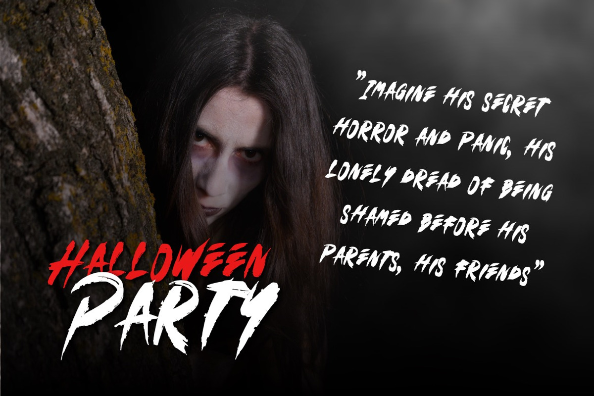Naxrsoul Cather - Horror Brush Font, a Font by Dhabee (Photo 5 of 15)