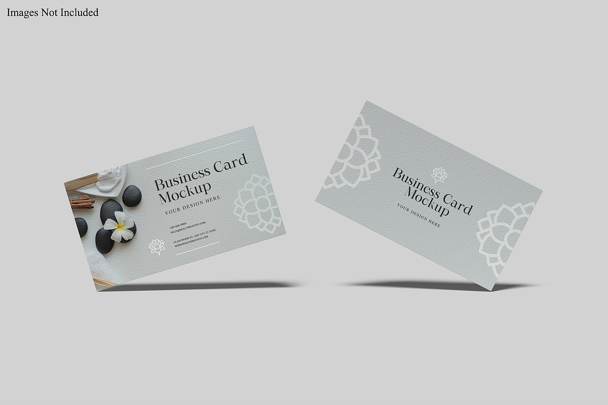 Business Card Mockup For Branding, an Advertising Mockup by Bangdastudio (Photo 7 of 16)