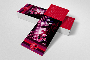 Concert Pass / Party Ticket, a Card Template by Business Flyers