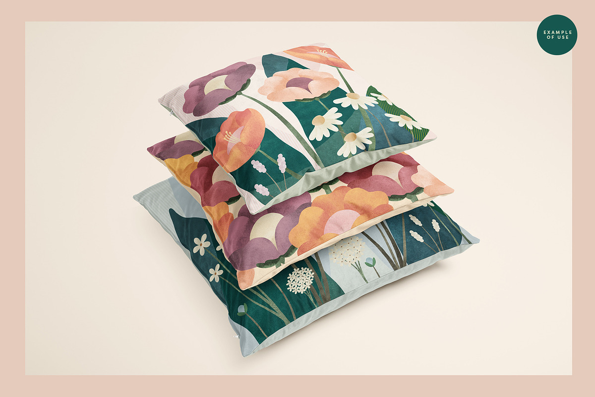Painted Flowers and Compositions, an Object Graphic by Basia Stryjecka (Photo 12 of 19)