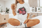 Feeling Berry Good PNG, Strawberry, an Illustration by SharpMarketplace (Thumbnail 3 of 9)