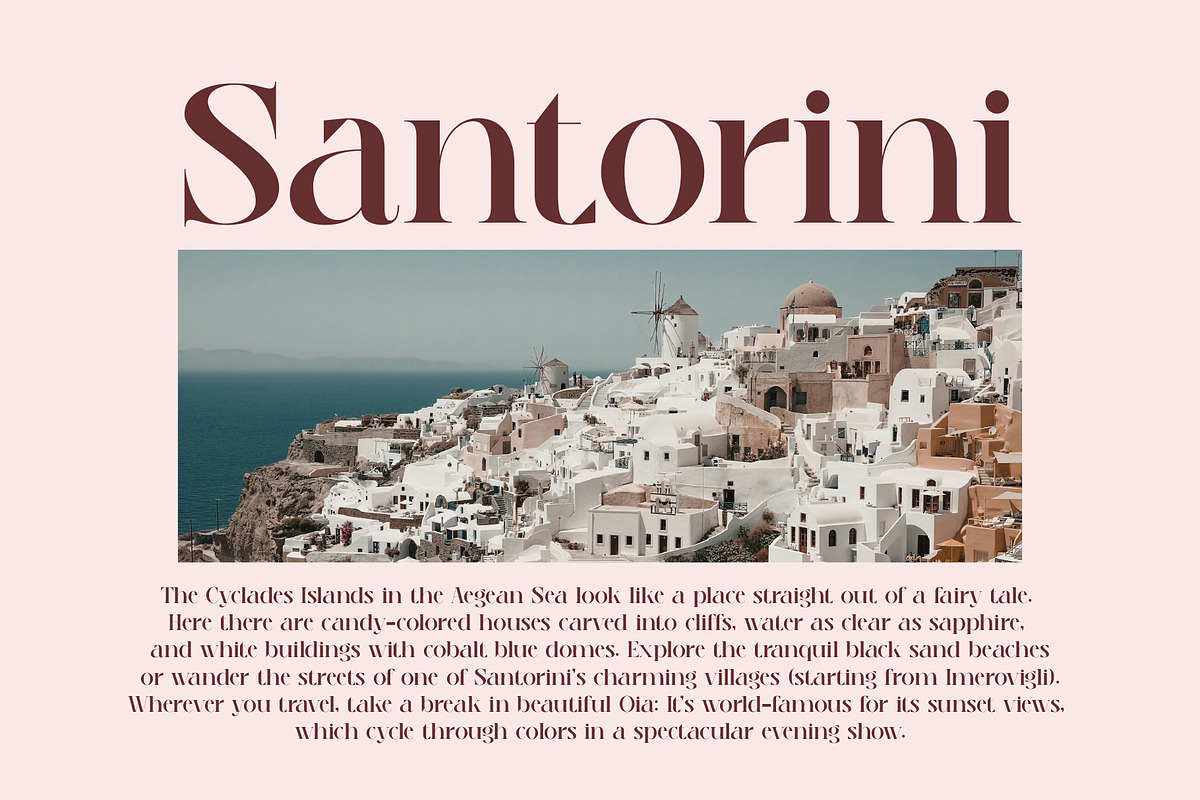 Eagers Elegant And Modern Serif, a Serif Font by Muflieart (Photo 3 of 9)