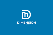 Dimension Letter D DM MD Logo Design, a Branding & Logo Template by yopie (Thumbnail 2 of 4)