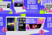 Laptop Clay Mockup Landscape, a Social Media Template by Loin Studio (Thumbnail 1 of 2)