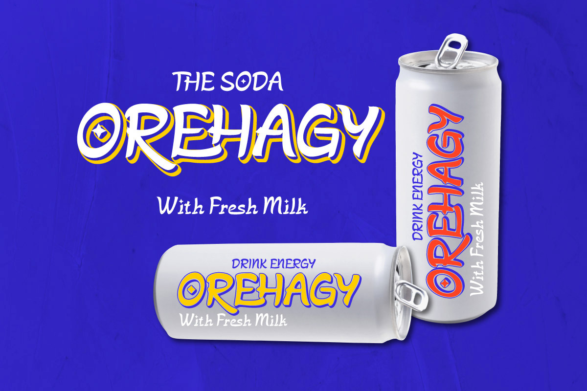 Hunosai - Display Font, a Sans Serif Font by twinstd (Photo 3 of 10)