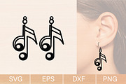 Trendy Earrings Laser Cut Svg bundle, an Object Graphic by jannatulpakhi (Thumbnail 4 of 13)