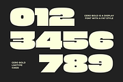 Gero - Bold Font, a Sans Serif Font by limitype (Thumbnail 10 of 12)