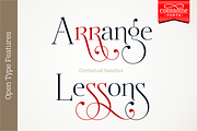 Mussica OT, a Serif Font by Corradine Fonts (Thumbnail 5 of 9)