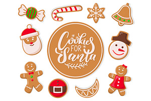 Cookie For Santa Claus Candy