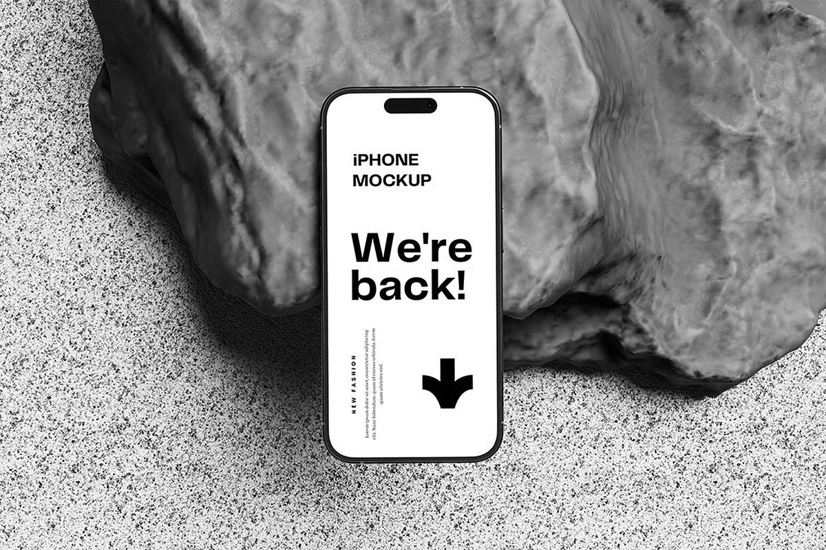 iPhone Mockup, a Mockup by zpackcreative (Photo 4 of 5)