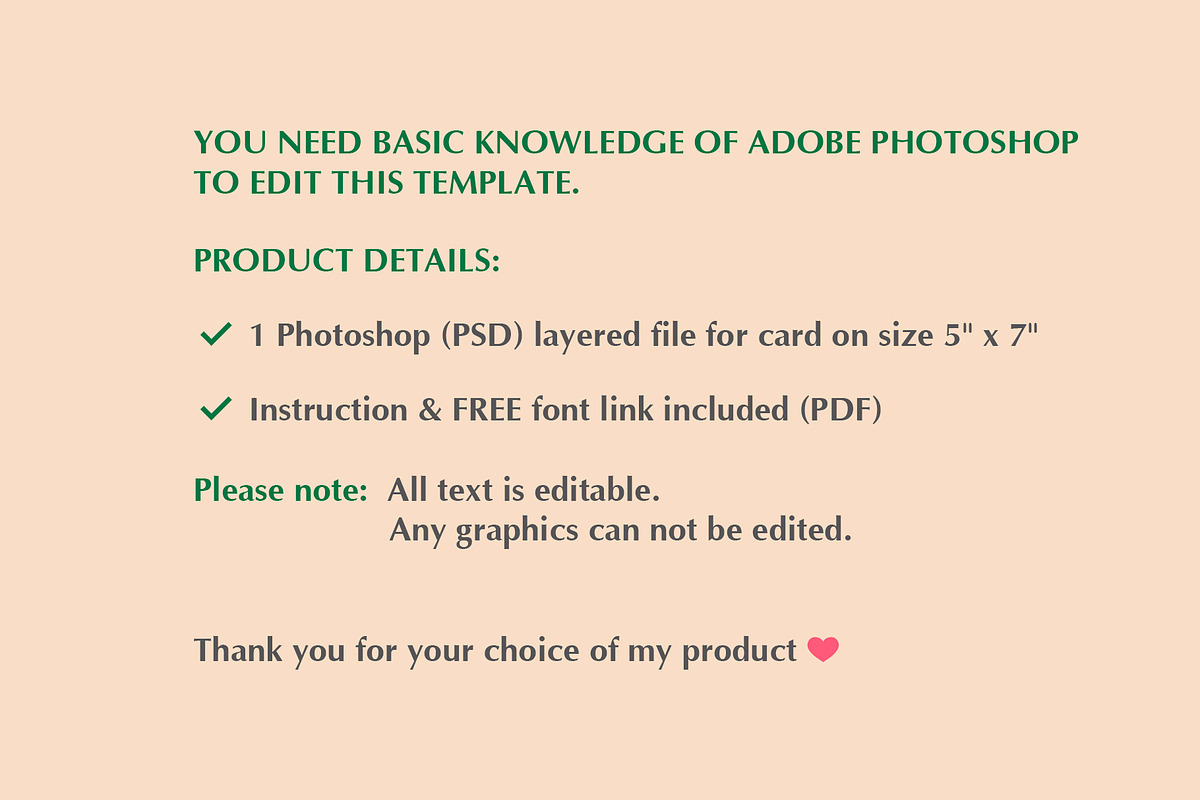 Christmas photo card PSD template, a Card Template by PSD templates and Photos (Photo 3 of 3)