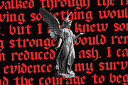 Gravenorth - Gothic Blackletter, a Blackletter Font by Indotype Foundry (Thumbnail 9 of 10)