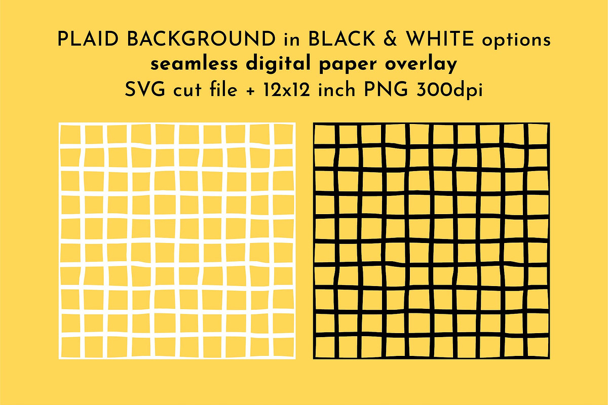 Plaid pattern overlays. Plaid papers, a Pattern Graphic by AvaAva (Photo 4 of 9)