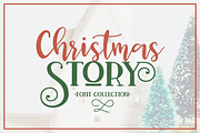 Christmas Story, a Script Font by Larin Type Co. (Thumbnail 1 of 11)