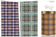 Fall Plaid Pattern Collection, a Pattern Graphic by InaCorart (Thumbnail 7 of 7)