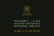 MoT Sandman Retrogram, a Sans Serif Font by Sirmon Stuff (Thumbnail 7 of 7)