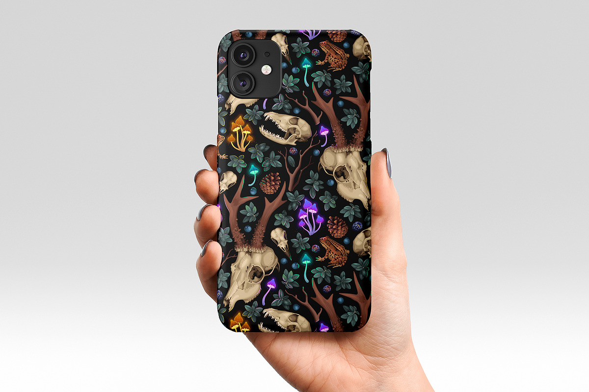 Spellbound Forest Pattern, a Pattern Graphic by GreyLilac (Photo 6 of 8)