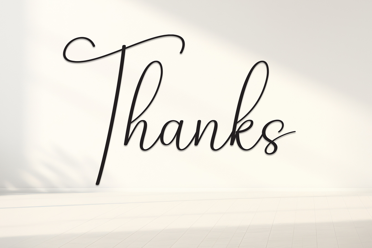 Fallen Angel | Script Font, a Handwritten Font by Scratchones (Photo 9 of 9)