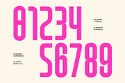CS Ardise – Condensed Font, a Sans Serif Font by Craft Supply Co. (Thumbnail 6 of 8)