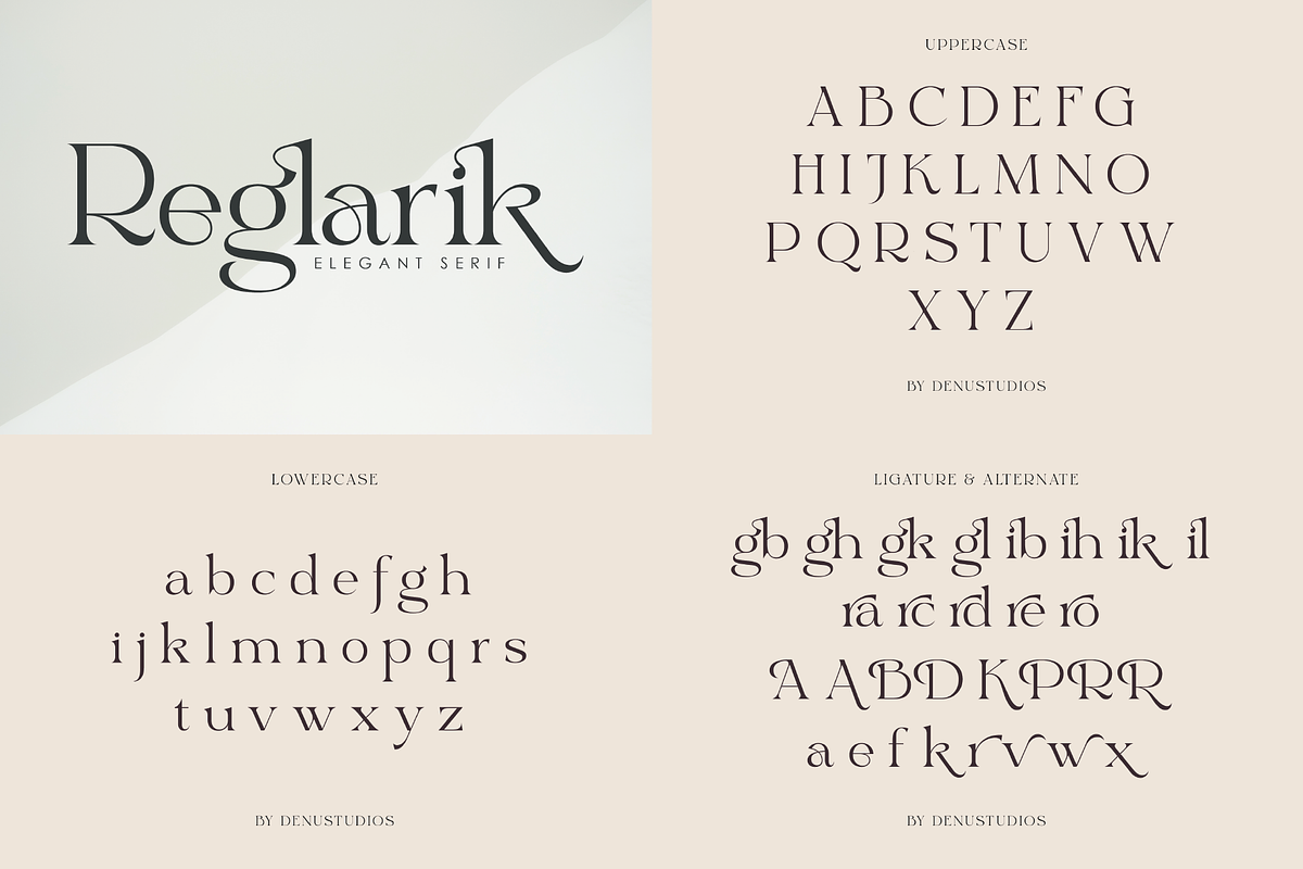 90% OFF! Modern Serif Font Bundle, a Serif Font by Denustudios (Photo 6 of 16)