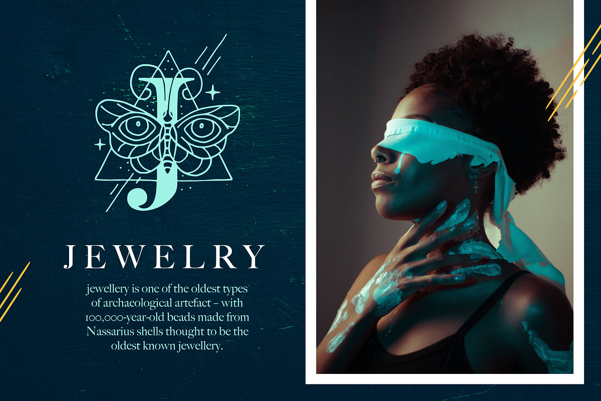 Astrology Initials Font, a Serif Font by kaer_shop (Photo 5 of 10)