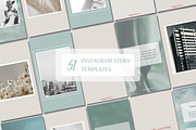Ocean Instagram Story Templates, a Social Media Template by IRISEA DESIGNS (Thumbnail 1 of 6)