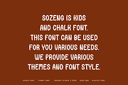 Sozeng - Funny & Kids Font, a Sans Serif Font by Iqsiart Studio (Thumbnail 4 of 6)