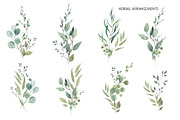 Herbal watercolor collection, a Pattern Graphic by HannaStudio (Thumbnail 6 of 8)
