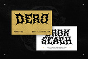 Drivioz - Black Metal Game Font, a Blackletter Font by Typia Nesia (Thumbnail 6 of 11)