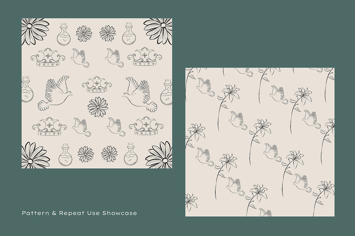 European Whimsical Medieval Bundle, an Object Illustration by Invisual Studio (Photo 11 of 11)