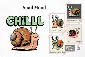 Snail Mood, a Graphic by Artnoy