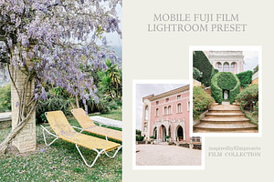 Mobile Lightroom Fuji Film Preset