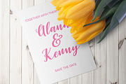 Lovely Script DUO, a Handwritten Font by supfonts (Thumbnail 2 of 8)