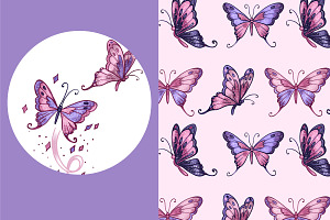 Magic Butterfly Clipart