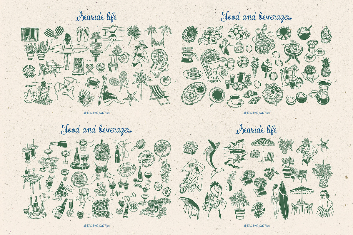 Illustration Bundle, an Object Graphic by DesignThatMatters (Photo 4 of 23)
