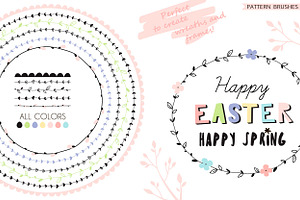 Easter Spring Cute Graphic Set