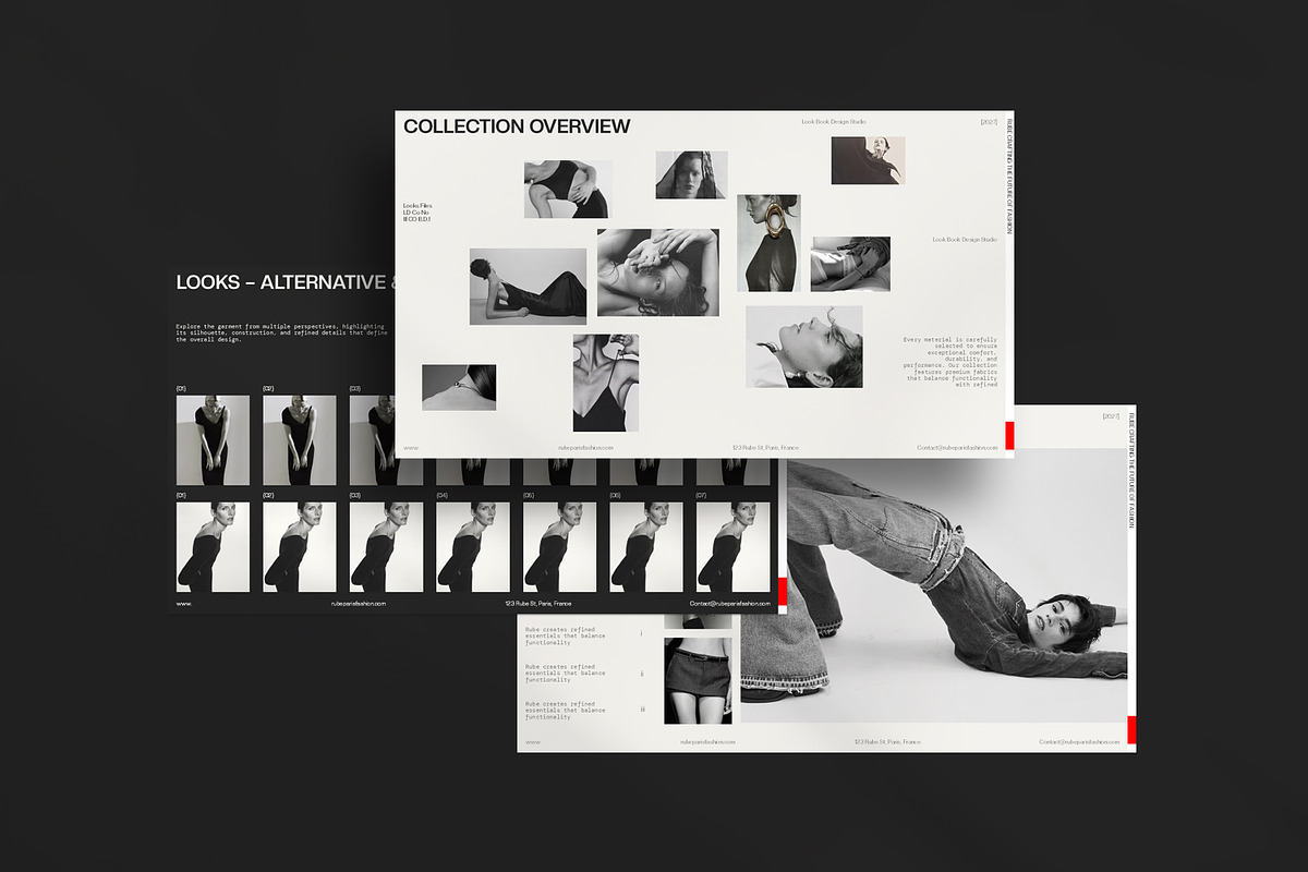 RUBE | LookBook Presentation, a Presentation Template by CreativexGenius (Photo 3 of 9)