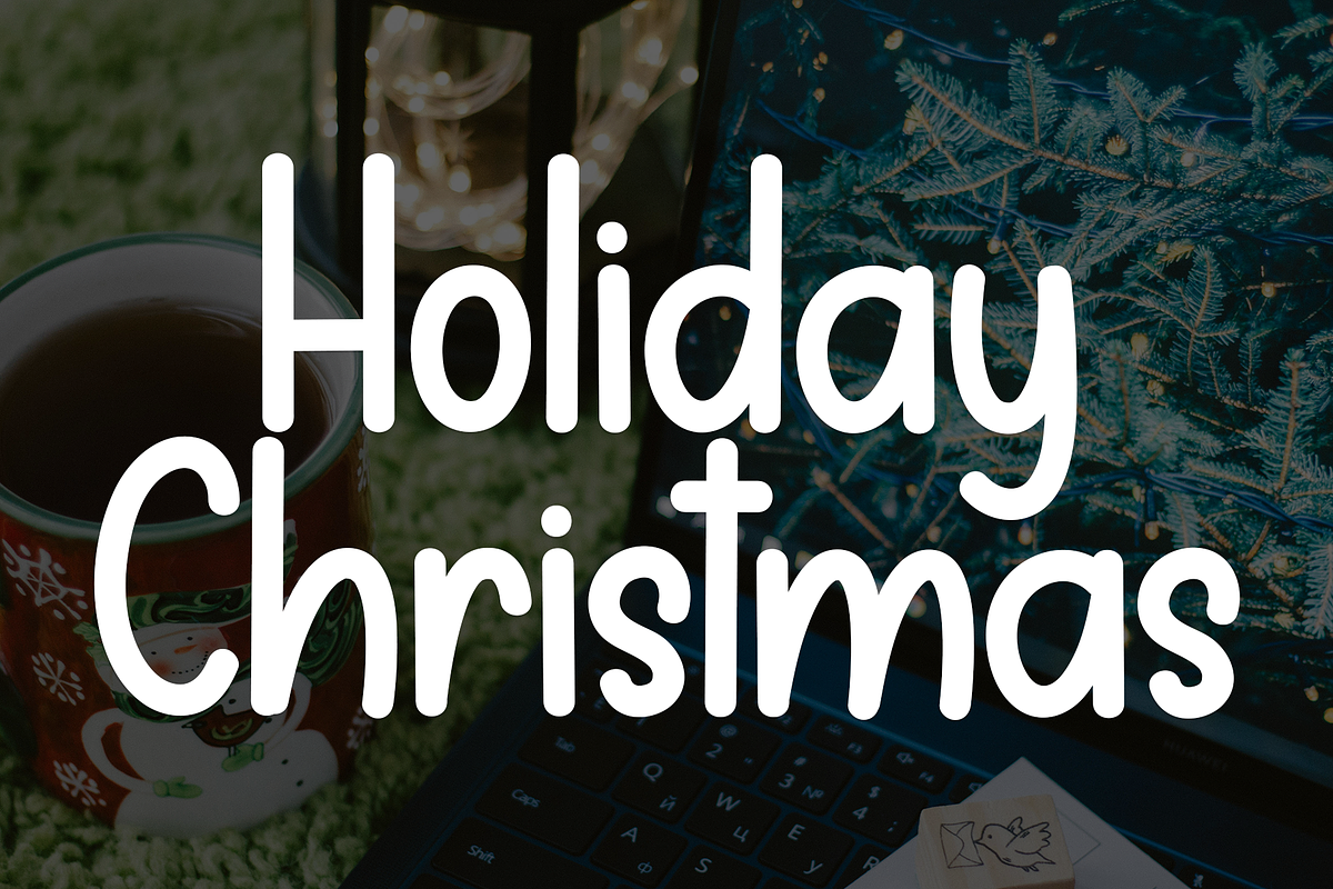 Christmas Notebook, a Sans Serif Font by FreshTypeINK (Photo 6 of 8)