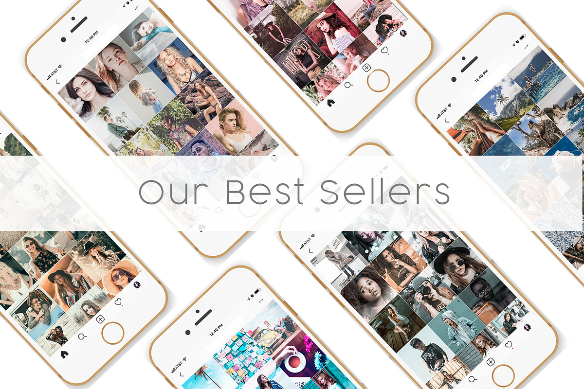 Pro Instagram Blogger Presets, an Action Add-On by Design Aesthetic (Photo 2 of 14)
