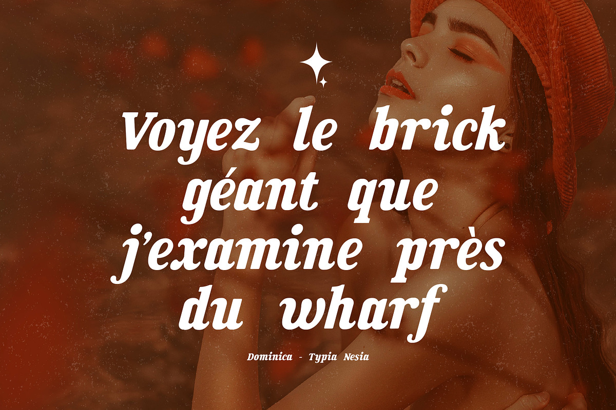 Dominica - Retro Italic, a Slab Serif Font by Typia Nesia (Photo 9 of 10)