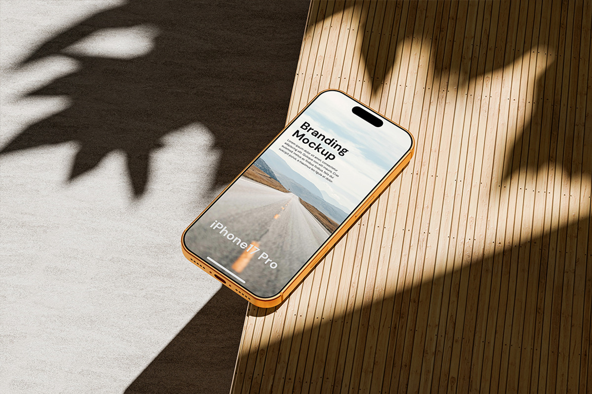 Realistic iPhone Mockup For Branding, an iPhone Mockup by SimpangGraphics (Photo 4 of 5)