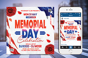 Memorial Day Flyer, a Flyer Template by Poushe Design (Thumbnail 2 of 3)