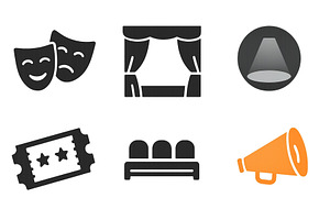 Creative elements of a theater show, an Illustration by ZinetroN